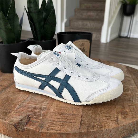 Onitsuka Tiger by Asics Shoes - ASICS Onitsuka Tiger White Lt Blue Unisex